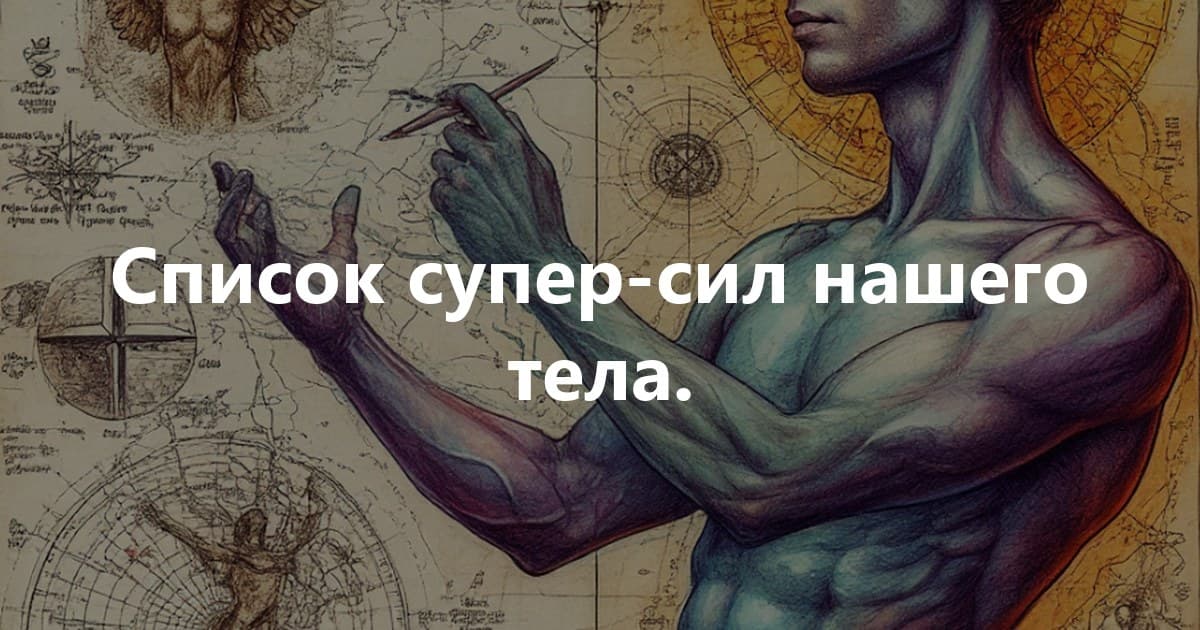 8 суперспособностей тела